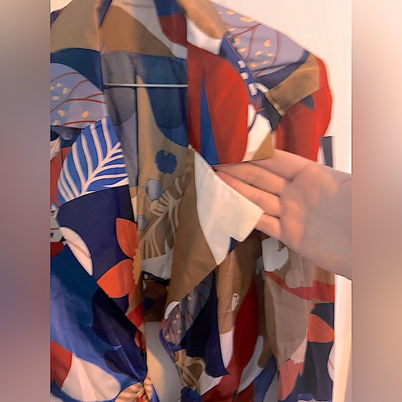 En Saison tie front ballet cardigan top for Women size Large - Picture 10 of 16